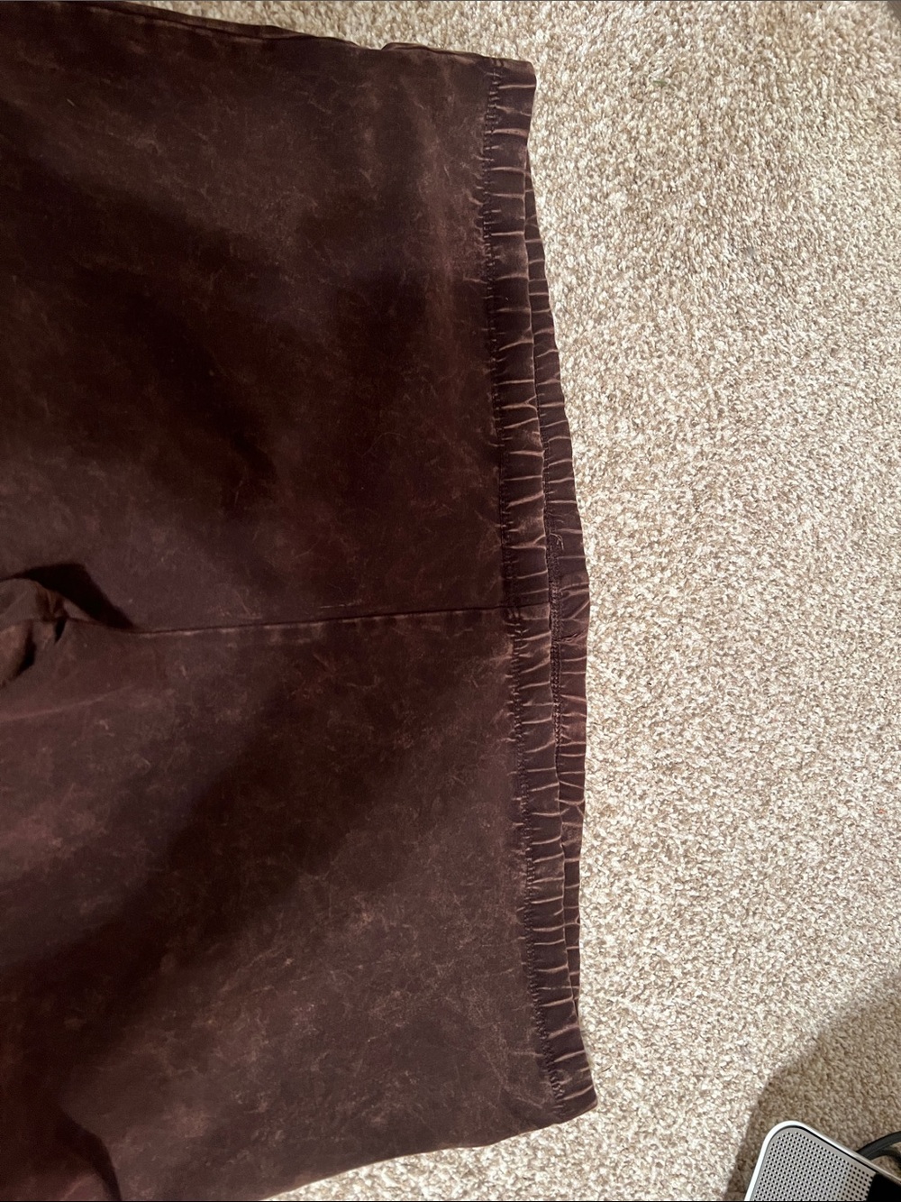 Dark Brown Flare Pants - Picture 3 of 3